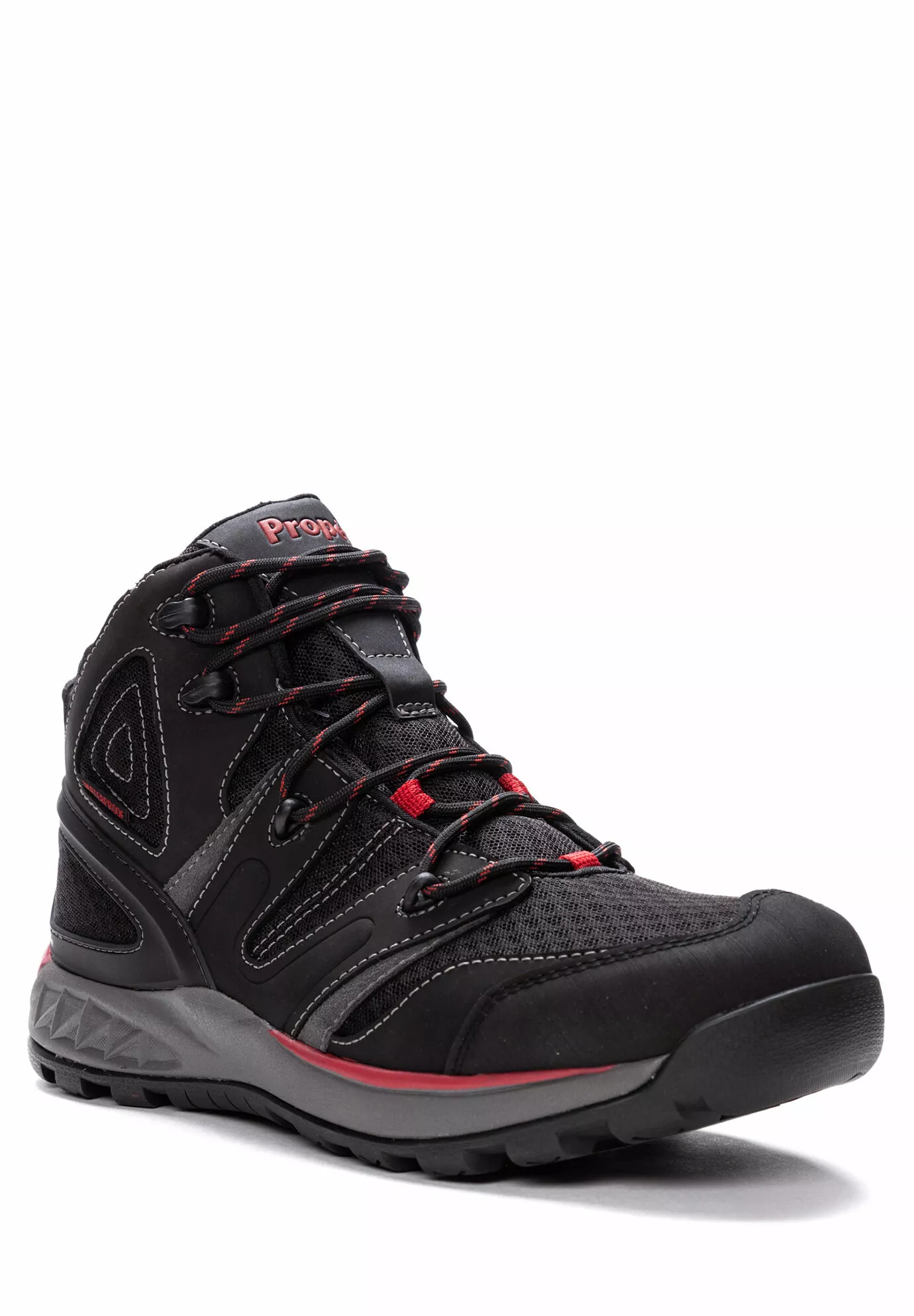 Men's Veymont Waterproof Hiking Boots Black Red 3E 15 3 Men's Veymont Waterproof Hiking Boots Black Red 3E 15