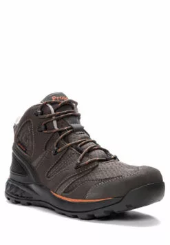 Men's Veymont Waterproof Hiking Boots Gunsmoke Orange 3E 11