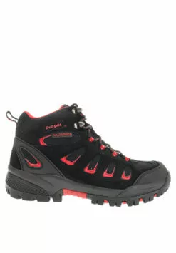 Propet Ridgewalker Men'S Hiking Boots Black Red W 10 1/2 -Winter shoes Sales Shop 1148 33420 ma 0003 48