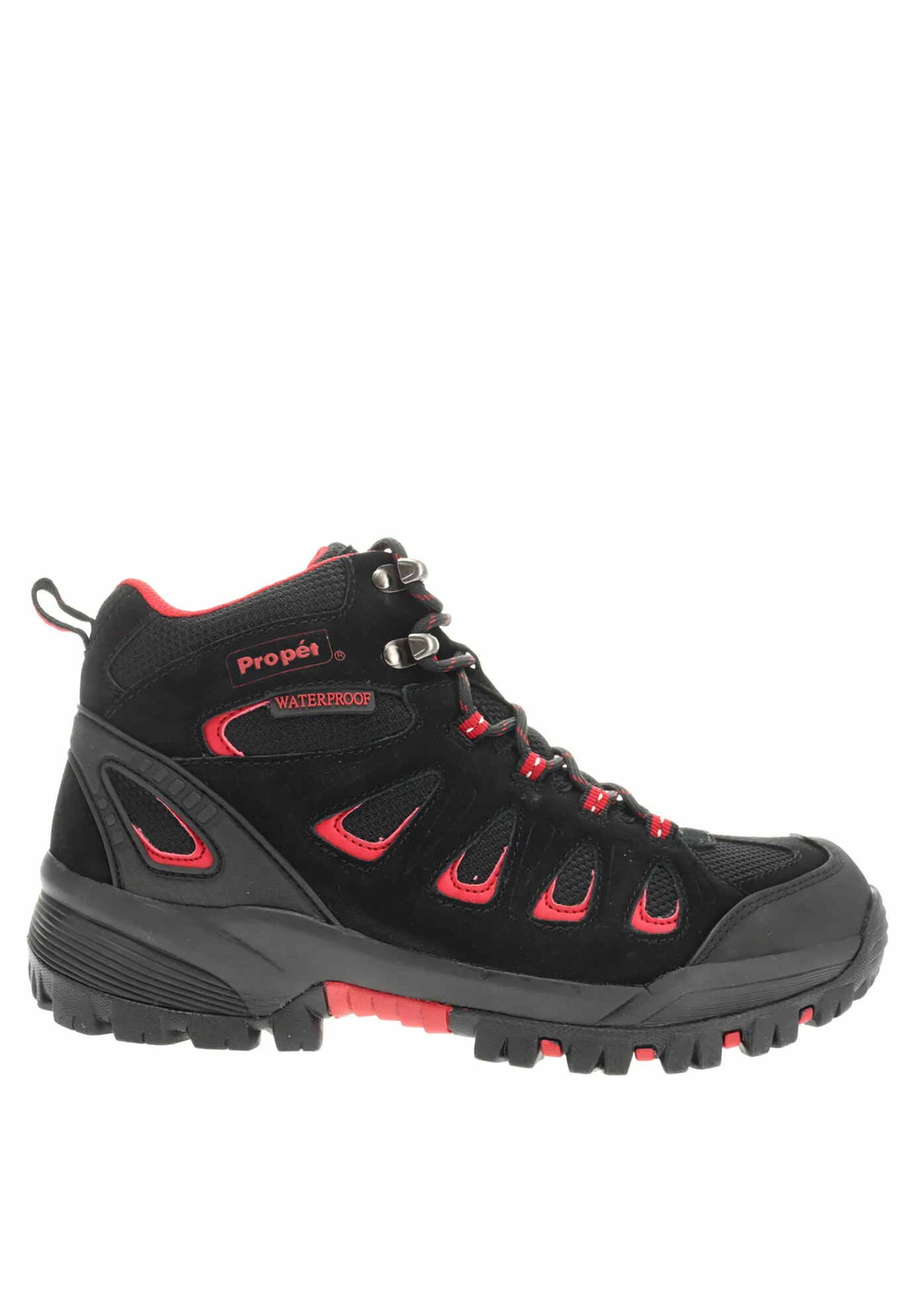 Propet Ridgewalker Men'S Hiking Boots Black Red M 9 1/2 6 Propet Ridgewalker Men'S Hiking Boots Black Red M 9 1/2 - Image 4