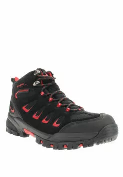 Propet Ridgewalker Men'S Hiking Boots Black Red W 9
