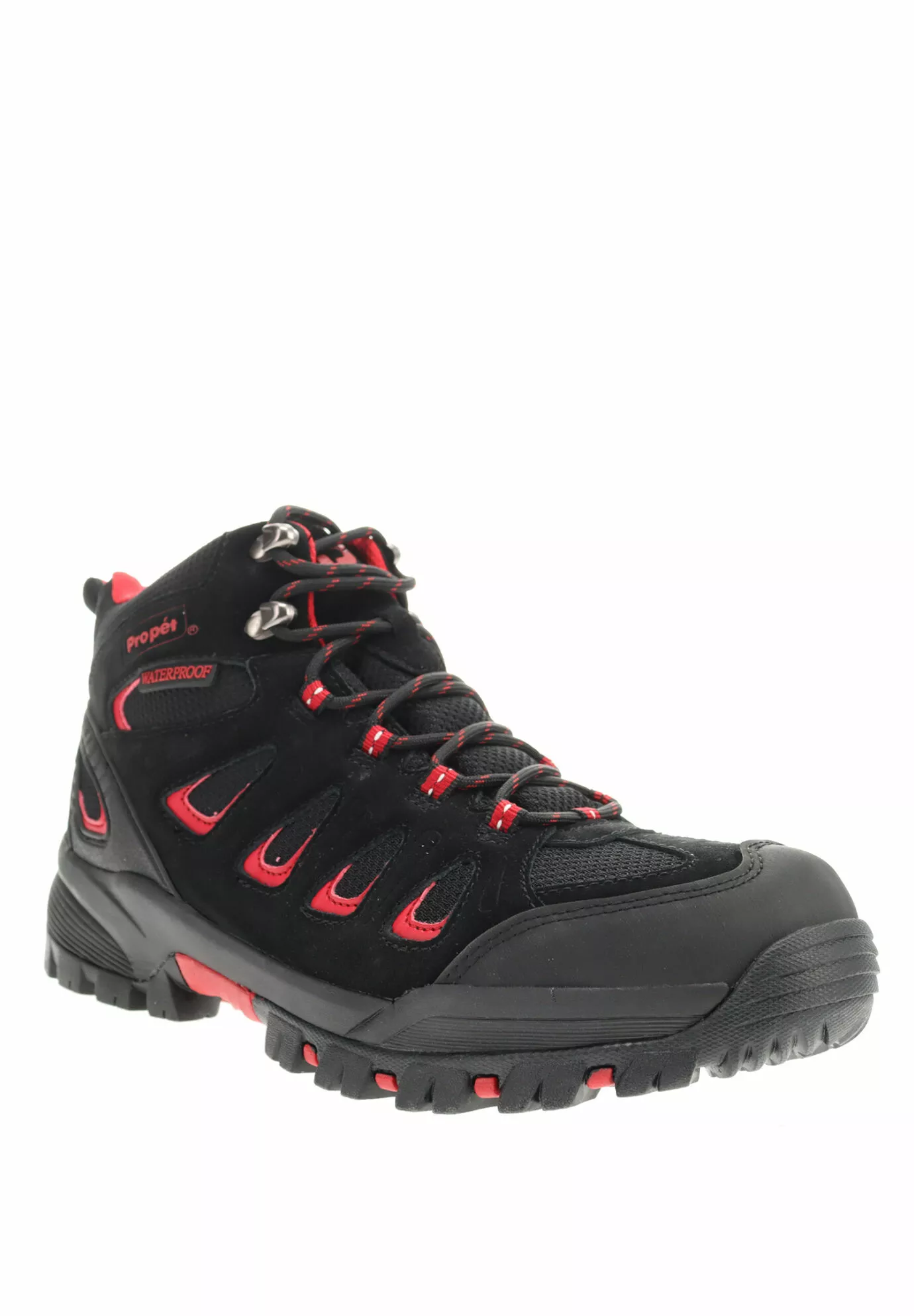Propet Ridgewalker Men'S Hiking Boots Black Red M 11 1/2 3 Propet Ridgewalker Men'S Hiking Boots Black Red M 11 1/2