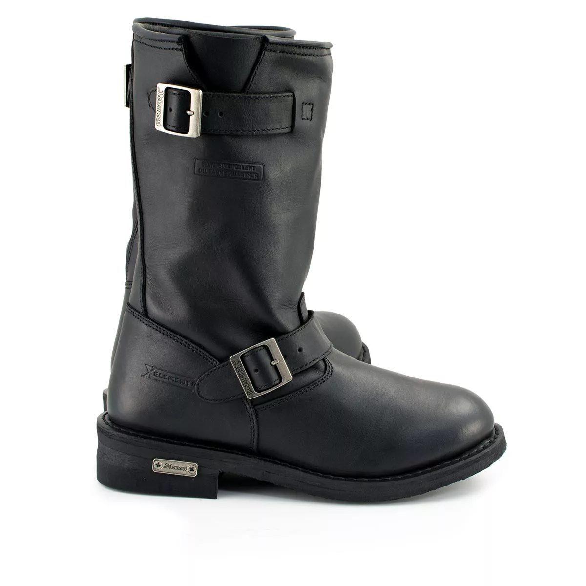 Xelement 1440 Men's 'The Classic' Black Engineer Motorcycle Leather Boots (in Wide And Regular Width) 8 Xelement 1440 Men's 'The Classic' Black Engineer Motorcycle Leather Boots (in Wide And Regular Width) - Image 6