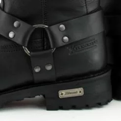 Xelement 1443 Men's Black 'Rider' 13-Inch Leather Harness Motorcycle Biker Boots 18 Xelement 1443 Men's Black 'Rider' 13-Inch Leather Harness Motorcycle Biker Boots -Winter shoes Sales Shop 1443 zoom 2