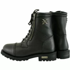 Xelement 1506 Men's 'Impact' Black Leather Lace-Up Motorcycle Biker Boots 19 Xelement 1506 Men's 'Impact' Black Leather Lace-Up Motorcycle Biker Boots -Winter shoes Sales Shop 1506 3