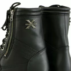 Xelement 1506 Men's 'Impact' Black Leather Lace-Up Motorcycle Biker Boots 18 Xelement 1506 Men's 'Impact' Black Leather Lace-Up Motorcycle Biker Boots -Winter shoes Sales Shop 1506 detail 2