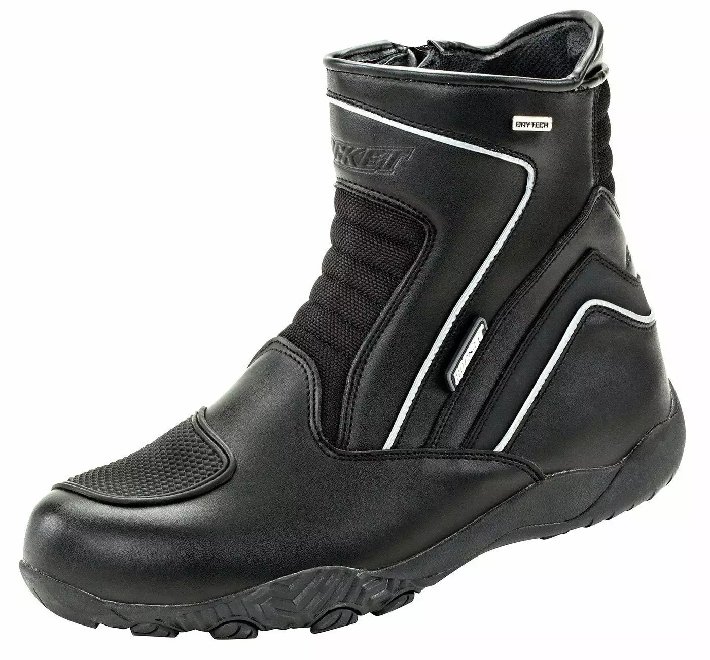 Joe Rocket Meteor FX Mid Men's Black Leather Boots 3 Joe Rocket Meteor FX Mid Men's Black Leather Boots