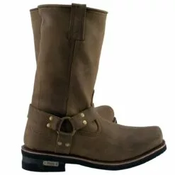 Xelement 1556 Men's 'Crazy Horse' Brown Leather Harness Motorcycle Boots 16 Xelement 1556 Men's 'Crazy Horse' Brown Leather Harness Motorcycle Boots -Winter shoes Sales Shop 1556 2