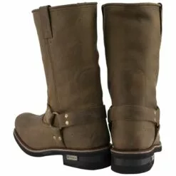 Xelement 1556 Men's 'Crazy Horse' Brown Leather Harness Motorcycle Boots 17 Xelement 1556 Men's 'Crazy Horse' Brown Leather Harness Motorcycle Boots -Winter shoes Sales Shop 1556 3