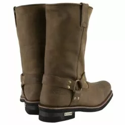 Xelement 1556 Men's 'Crazy Horse' Brown Leather Harness Motorcycle Boots 18 Xelement 1556 Men's 'Crazy Horse' Brown Leather Harness Motorcycle Boots -Winter shoes Sales Shop 1556 4