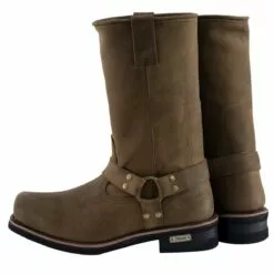 Xelement 1556 Men's 'Crazy Horse' Brown Leather Harness Motorcycle Boots 19 Xelement 1556 Men's 'Crazy Horse' Brown Leather Harness Motorcycle Boots -Winter shoes Sales Shop 1556 5