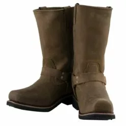 Xelement 1556 Men's 'Crazy Horse' Brown Leather Harness Motorcycle Boots 21 Xelement 1556 Men's 'Crazy Horse' Brown Leather Harness Motorcycle Boots -Winter shoes Sales Shop 1556 7