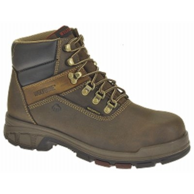 Wolverine Cabor Waterproof Work Boots, Medium Width, Composite Toe, Brown Nubuck Leather, Men's Size 12 3 Wolverine Cabor Waterproof Work Boots, Medium Width, Composite Toe, Brown Nubuck Leather, Men's Size 12