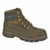 Wolverine Cabor Waterproof Work Boots, Medium Width, Brown Nubuck Leather, Men's Size 11.5