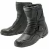 Joe Rocket Mens Solid Black Leather Mercury Motorcycle Boots -Winter shoes Sales Shop 1901 007
