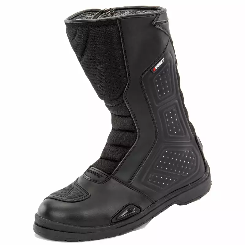 Joe Rocket Men’s Black Sonic X Leather Riding Boots 3 Joe Rocket Men’s Black Sonic X Leather Riding Boots