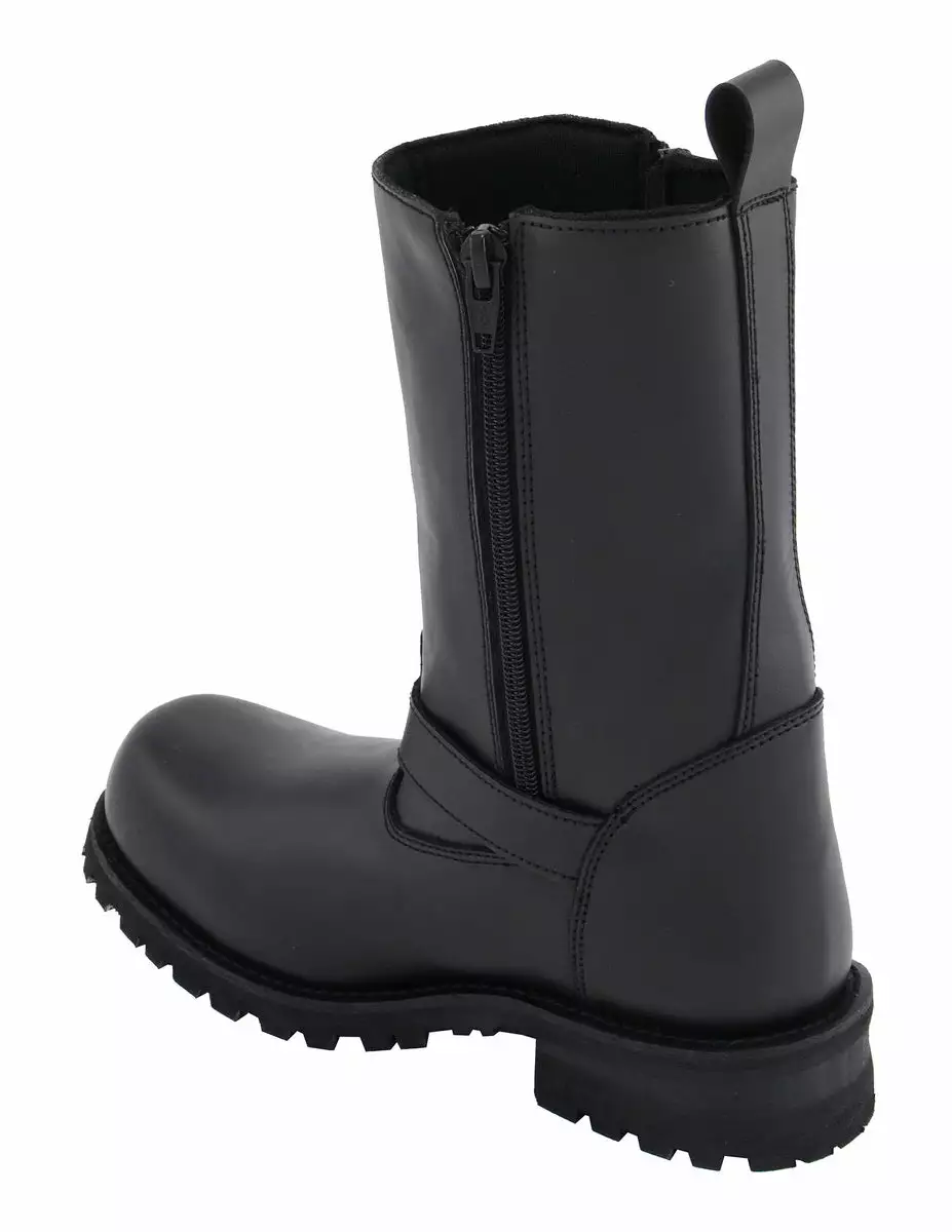 M Boss Motorcycle Apparel BOS49004 Men's 10 Inch Afterburner Leather Motorcycle Boots 6 M Boss Motorcycle Apparel BOS49004 Men's 10 Inch Afterburner Leather Motorcycle Boots - Image 4