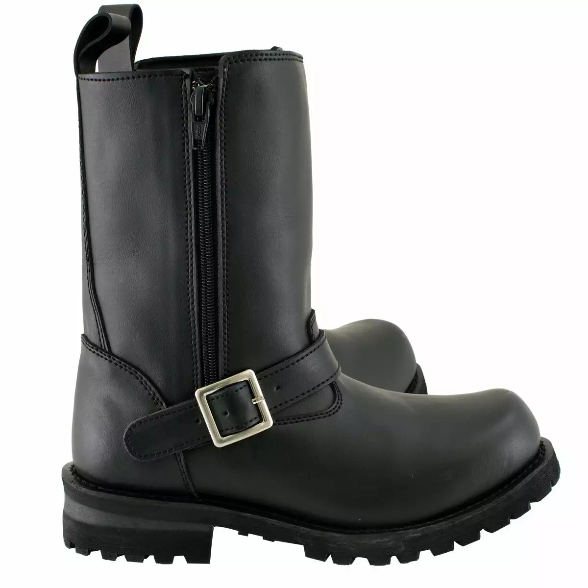 M Boss Motorcycle Apparel BOS49004 Men's 10 Inch Afterburner Leather Motorcycle Boots 8 M Boss Motorcycle Apparel BOS49004 Men's 10 Inch Afterburner Leather Motorcycle Boots - Image 6