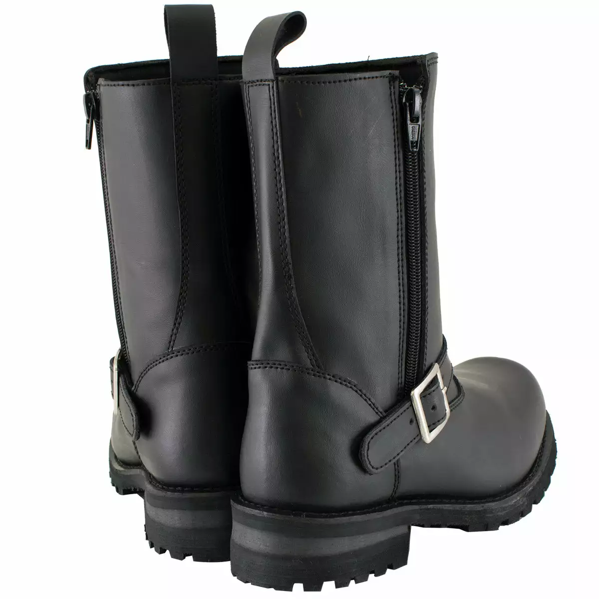 M Boss Motorcycle Apparel BOS49004 Men's 10 Inch Afterburner Leather Motorcycle Boots 9 M Boss Motorcycle Apparel BOS49004 Men's 10 Inch Afterburner Leather Motorcycle Boots - Image 7