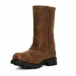 Hot Leathers BTM1001 Men's Rust Brown 11-inch Harness Motorcycle Leather Boots -Winter shoes Sales Shop btm1001 a05