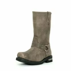 Hot Leathers BTM1003 Men's Stone Wash Brown 11-inch Tall Harness Leather Boots 15 Hot Leathers BTM1003 Men's Stone Wash Brown 11-inch Tall Harness Leather Boots -Winter shoes Sales Shop btm1003 a05