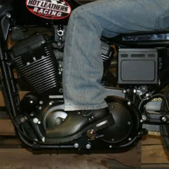 Hot Leathers BTM1004 Men's Black 8-inch Short Harness Leather Boots With Lug Sole -Winter shoes Sales Shop btm1004 m01 egrog 1