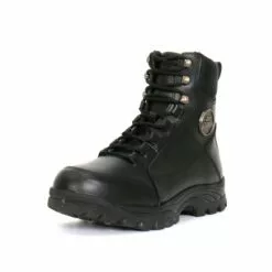 Hot Leathers BTM1010 Men's Black Leather Swat Style Lace Up Boots -Winter shoes Sales Shop btm1010 a05