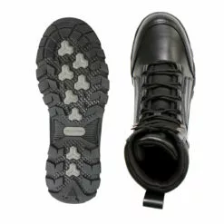 Hot Leathers BTM1010 Men's Black Leather Swat Style Lace Up Boots -Winter shoes Sales Shop btm1010 a11 both