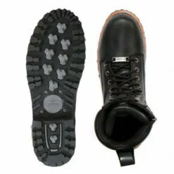 Hot Leathers BTM1011 Men's 8 Inch Two Tone Logger Leather Lace Up Boots -Winter shoes Sales Shop btm1011 a10 both