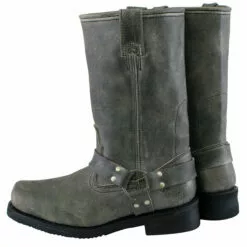 Xelement LU1605 Men's Classic Stone Wash Grey 13-inch Leather Harness Motorcycle Boots 19 Xelement LU1605 Men's Classic Stone Wash Grey 13-inch Leather Harness Motorcycle Boots -Winter shoes Sales Shop lu1605 6