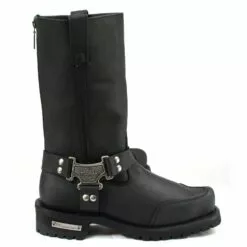 Milwaukee Motorcycle Clothing Company MB411 Men's Black Drag Harness Motorcycle Leather Boots 19 Milwaukee Motorcycle Clothing Company MB411 Men's Black Drag Harness Motorcycle Leather Boots -Winter shoes Sales Shop mb411 7 web