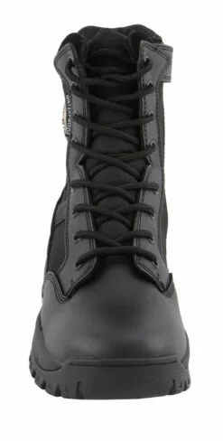 Milwaukee Leather MBL9495 Women Black Leather Tactical Boots With Side Zipper 14 Milwaukee Leather MBL9495 Women Black Leather Tactical Boots With Side Zipper -Winter shoes Sales Shop mbl9495 2
