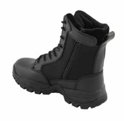 Milwaukee Leather MBL9495 Women Black Leather Tactical Boots With Side Zipper 17 Milwaukee Leather MBL9495 Women Black Leather Tactical Boots With Side Zipper -Winter shoes Sales Shop mbl9495 5