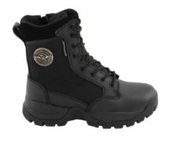 Milwaukee Leather MBL9495 Women Black Leather Tactical Boots With Side Zipper 20 Milwaukee Leather MBL9495 Women Black Leather Tactical Boots With Side Zipper -Winter shoes Sales Shop mbl9495 8