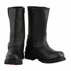 Milwaukee Leather MBM131 Men's Black 11-Inch Classic Square Toe Harness Boots -Winter shoes Sales Shop mbm131 1