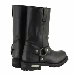 Milwaukee Leather MBM131 Men's Black 11-Inch Classic Square Toe Harness Boots -Winter shoes Sales Shop mbm131 6 40d29a42 7683 420e a2d2 b0fab7014c0c