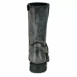 Milwaukee Leather MBM9006 Men's Distressed Gray Leather 11-inch Classic Harness Square Toe Motorcycle Boots 23 Milwaukee Leather MBM9006 Men's Distressed Gray Leather 11-inch Classic Harness Square Toe Motorcycle Boots -Winter shoes Sales Shop mbm9006 b edit a