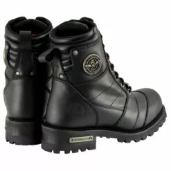 Milwaukee Leather MBM9030 Men's Black 8-inch Lace-Up Classic Logger Boots -Winter shoes Sales Shop mbm9030 6 edit a