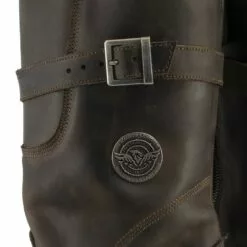 Milwaukee Leather MBM9063 Men's Classic ‘Distressed Brown’ Motorcycle Leather Engineer Boots -Winter shoes Sales Shop mbm9063 close 1