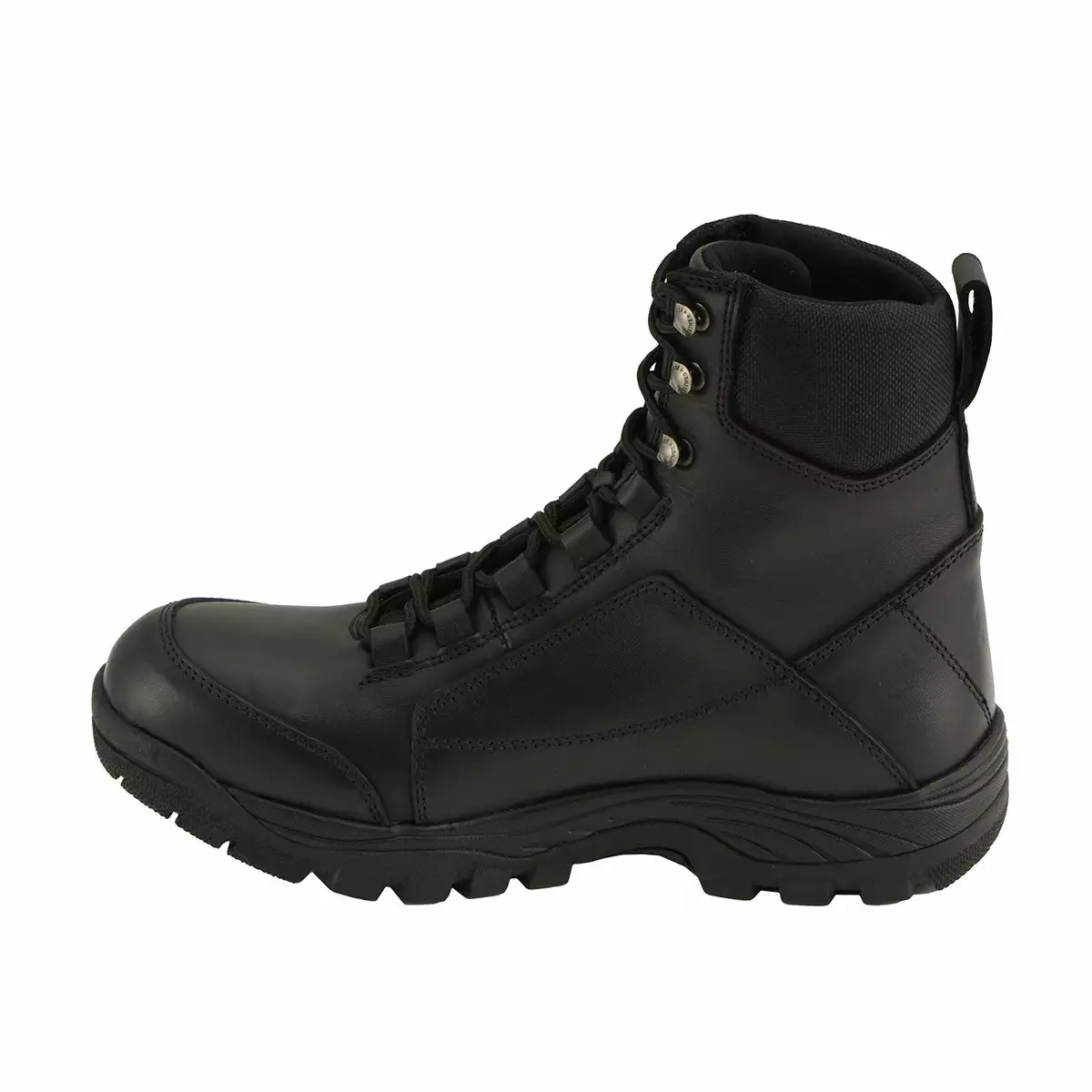 Milwaukee Leather MBM9081 Men’s Black 'Tactical' Lace-Up Leather Boots 8 Milwaukee Leather MBM9081 Men’s Black 'Tactical' Lace-Up Leather Boots - Image 6