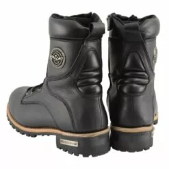 Milwaukee Leather MBM9095 Men’s Classic Black Logger Lace-Up Boots With Side Zipper 15 Milwaukee Leather MBM9095 Men’s Classic Black Logger Lace-Up Boots With Side Zipper -Winter shoes Sales Shop mbm9095w 5