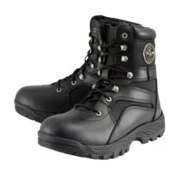 Milwaukee Leather MBM9105 Men's 9-Inch Black Tactical Lace To Toe Leather Boots 16 Milwaukee Leather MBM9105 Men's 9-Inch Black Tactical Lace To Toe Leather Boots -Winter shoes Sales Shop mbm9105 3 edit a
