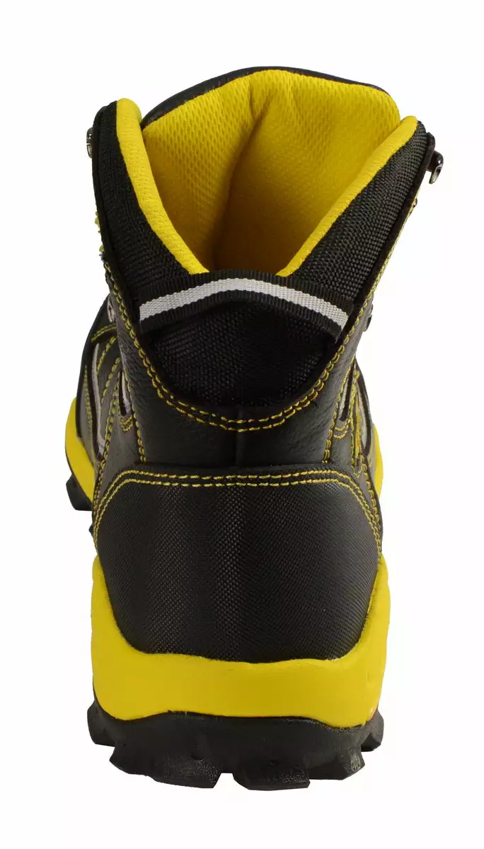 Bazalt MBM9123ST Men's Black With Yellow Water And Frost Proof Leather Boots With Composite-Toe 9 Bazalt MBM9123ST Men's Black With Yellow Water And Frost Proof Leather Boots With Composite-Toe - Image 7