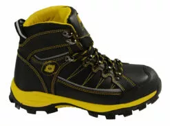 Bazalt MBM9123ST Men's Black With Yellow Water And Frost Proof Leather Boots With Composite-Toe 18 Bazalt MBM9123ST Men's Black With Yellow Water And Frost Proof Leather Boots With Composite-Toe -Winter shoes Sales Shop mbm9123st s4