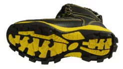 Bazalt MBM9124 Men's Faux Fur Lined Black With Yellow Water And Frost Proof Leather Outdoor Boots -Winter shoes Sales Shop mbm9124 sole