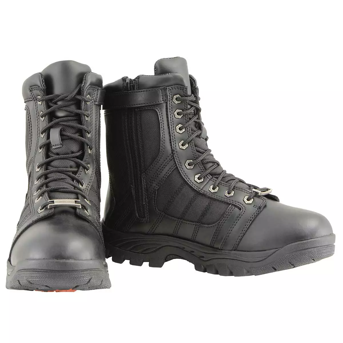 Milwaukee Leather MBM9130WP Men’s Black Lace-Up Waterproof Work Boots 5 Milwaukee Leather MBM9130WP Men’s Black Lace-Up Waterproof Work Boots - Image 3
