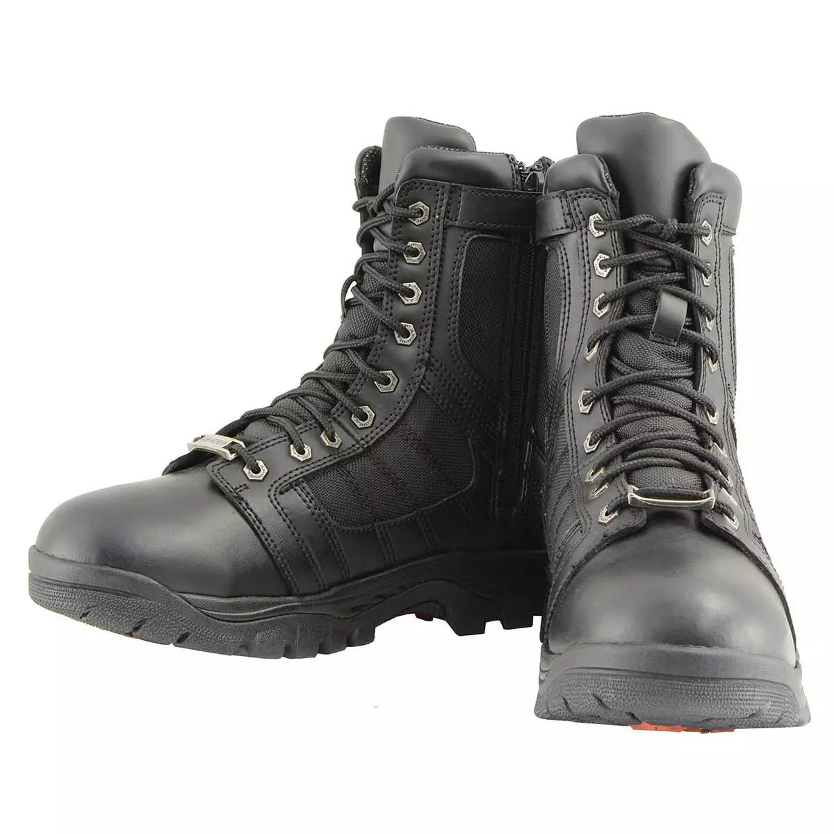 Milwaukee Leather MBM9130WP Men’s Black Lace-Up Waterproof Work Boots 6 Milwaukee Leather MBM9130WP Men’s Black Lace-Up Waterproof Work Boots - Image 4