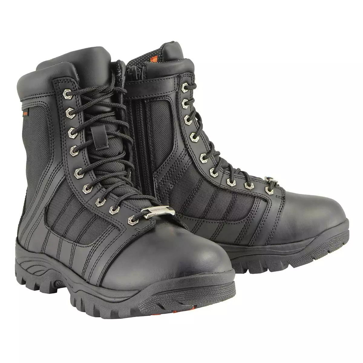 Milwaukee Leather MBM9130WP Men’s Black Lace-Up Waterproof Work Boots 3 Milwaukee Leather MBM9130WP Men’s Black Lace-Up Waterproof Work Boots