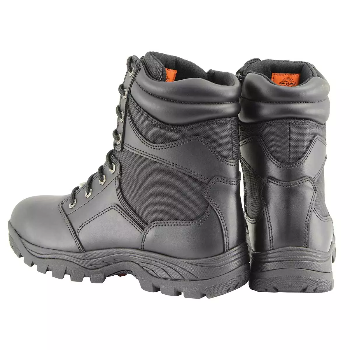 Milwaukee Leather MBM9135 Men’s Black Lace-Up Waterproof Work Boots 9 Milwaukee Leather MBM9135 Men’s Black Lace-Up Waterproof Work Boots - Image 7
