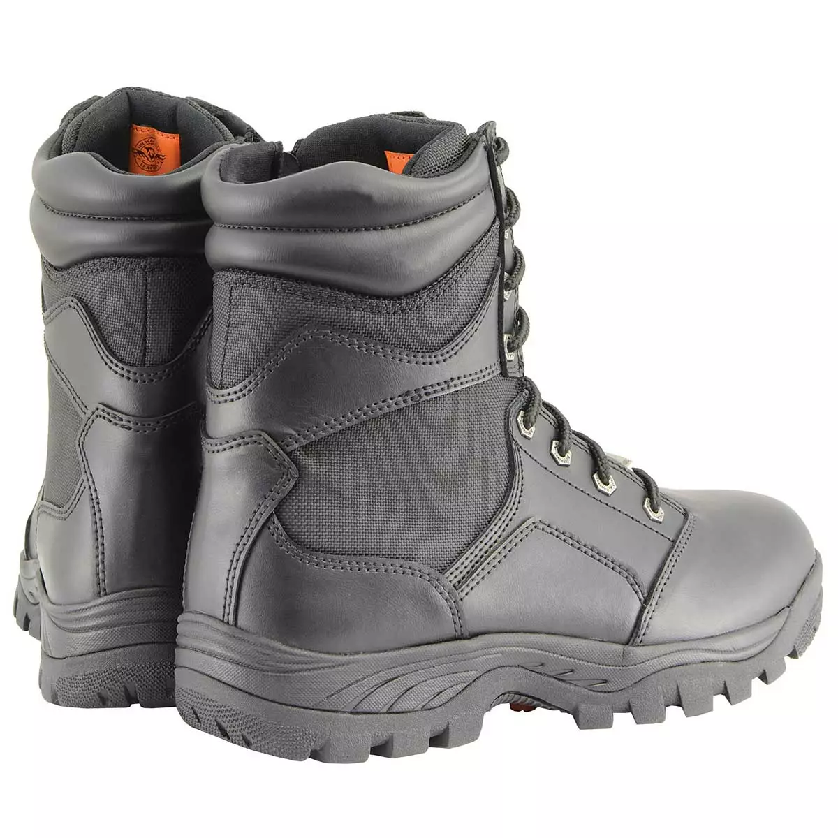 Milwaukee Leather MBM9135 Men’s Black Lace-Up Waterproof Work Boots 10 Milwaukee Leather MBM9135 Men’s Black Lace-Up Waterproof Work Boots - Image 8